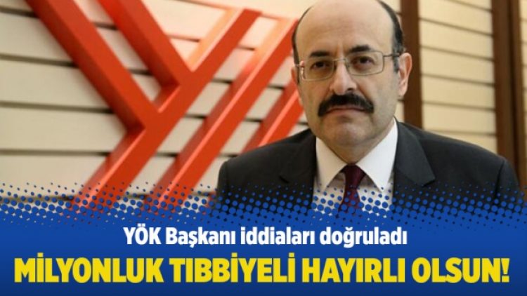 Milyonluk tıbbiyeli hayırlı olsun!