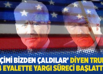 ‘Seçimi bizden çaldılar’ diyen Trump, 4 eyalette yargı süreci başlattı
