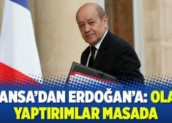 Fransa’dan Erdoğan’a: Olası yaptırımlar masada