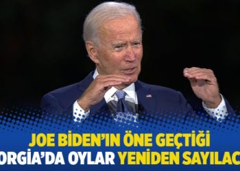 Joe Biden’ın öne geçtiği Georgia’da oylar yeniden sayılacak