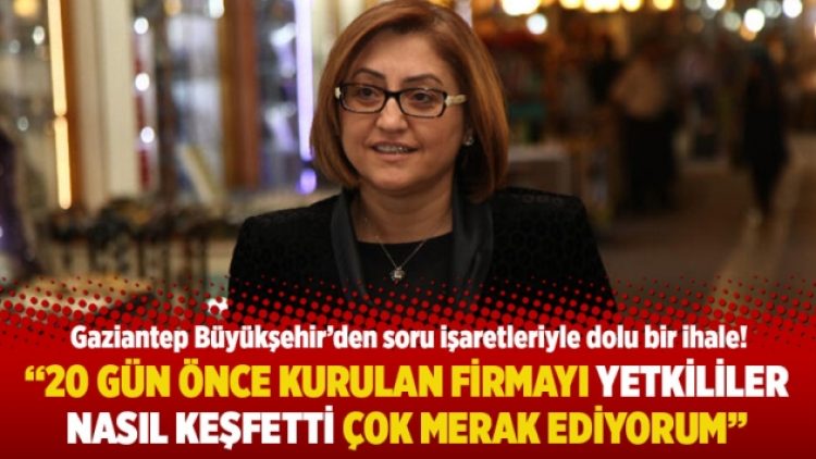 “20 gün önce kurulan firmayı yetkililer nasıl keşfetti çok merak ediyorum”