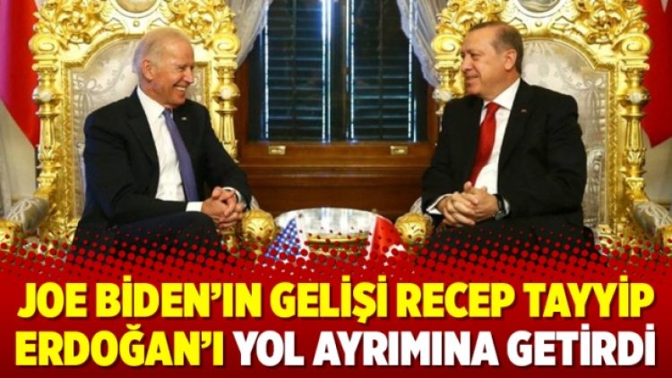 Joe Biden’ın gelişi Recep Tayyip Erdoğan’ı yol ayrımına getirdi