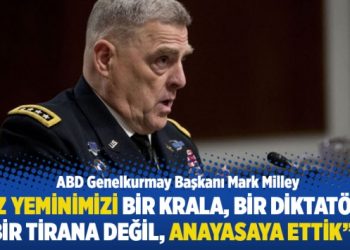 “Biz yeminimizi bir krala, bir diktatöre, bir tirana değil, anayasaya ettik”