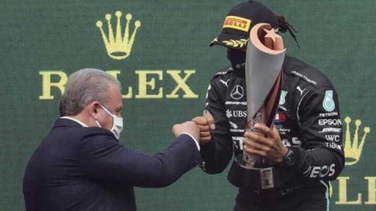 “Pist çok iyiymiş değil mi şampiyon?”