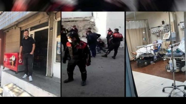 Polisin darbettiği esnafın kalp krizi geçirdiği iddia edildi