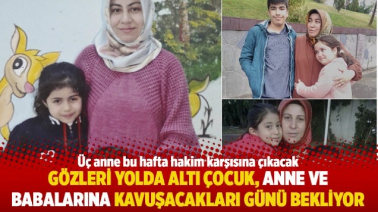 Gözleri yolda altı çocuk, anne ve babalarına kavuşacakları günü bekliyor
