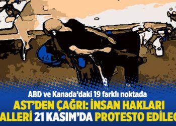 AST’den çağrı: İnsan hakları ihlalleri 21 Kasım’da protesto edilecek