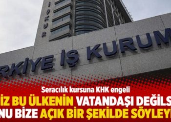 “Biz bu ülkenin vatandaşı değilsek bunu bize açık bir şekilde söyleyin”