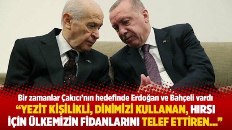 “Yezit kişilikli, dinimizi kullanan, hırsı için ülkemizin fidanlarını telef ettiren…”