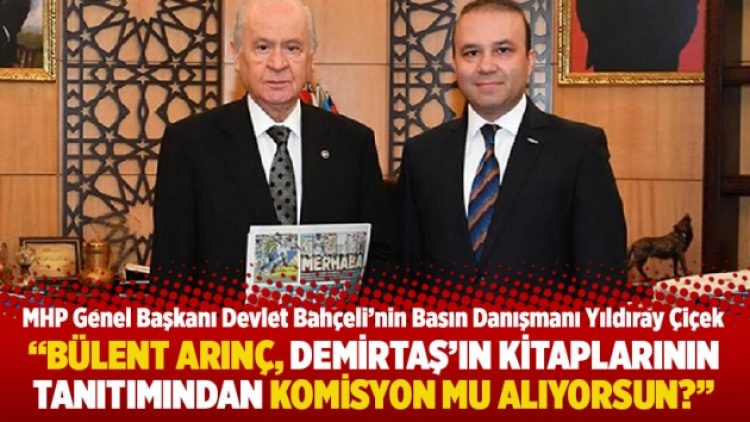 “Demirtaş’ın kitaplarının tanıtımından komisyon mu alıyorsun?”