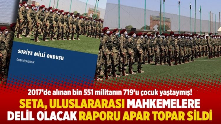 SETA, Uluslararası mahkemelere delil olacak raporu apar topar sildi