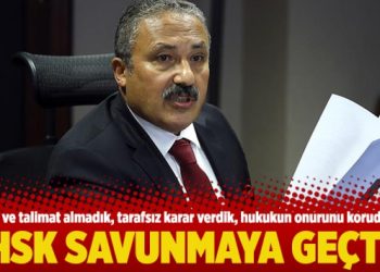 HSK savunmaya geçti