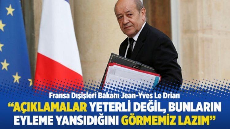 “Açıklamalar yeterli değil, bunların eyleme yansıdığını görmemiz lazım”