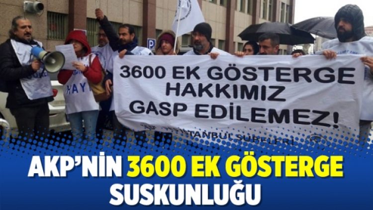 AKP’nin 3600 ek gösterge suskunluğu