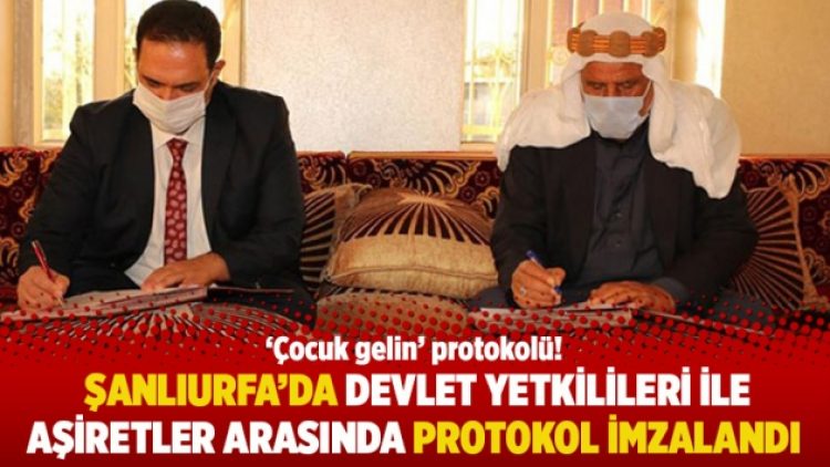Şanlıurfa’da devlet yetkilileri ile aşiretler arasında protokol imzalandı