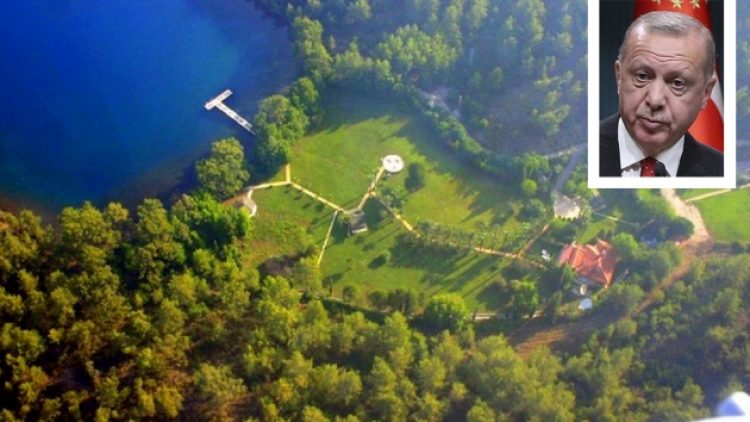 Erdoğan’ın saraylarının 10 aylık bahçe bakım maliyeti 55 milyon TL!