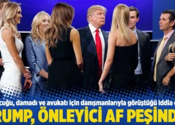 Trump, önleyici af peşinde!