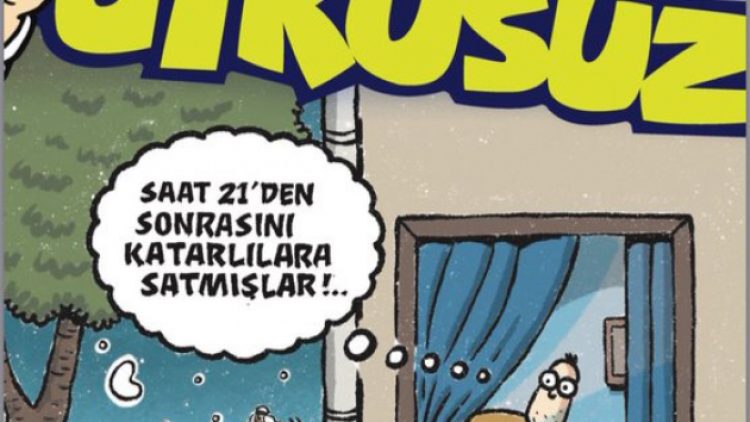 Uykusuz’dan Katar kapağı!