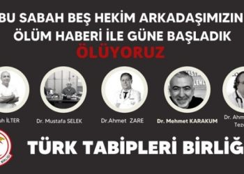 5 doktor daha koronadan yaşamını yitirdi