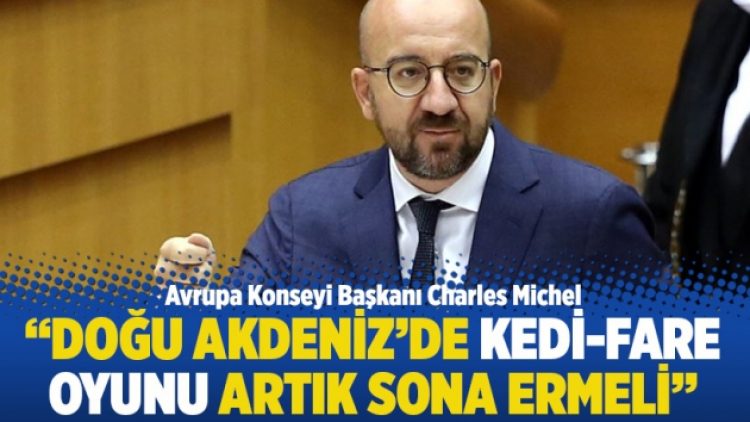 “Doğu Akdeniz’de kedi-fare oyunu artık sona ermeli”