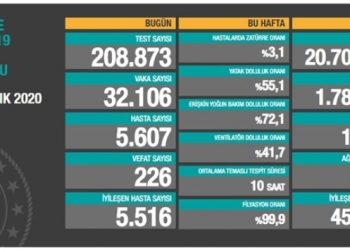 11 Aralık tablosu: 32 bin 106 yeni vaka, 226 vefat