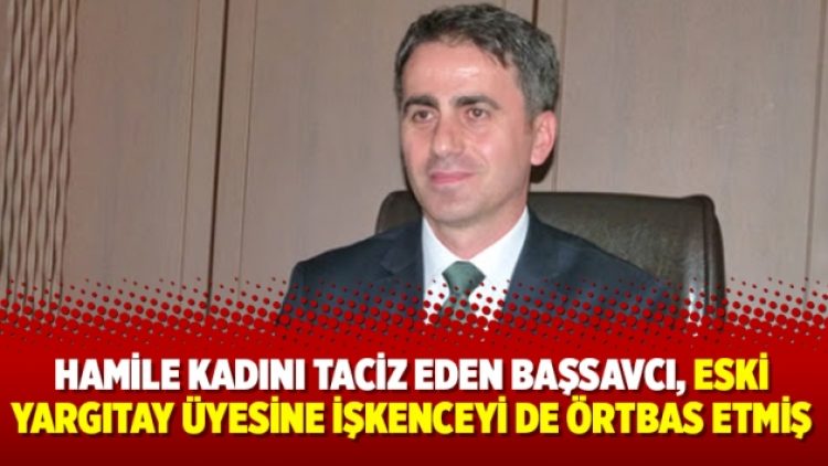 Hamile kadını taciz eden Başsavcı, eski Yargıtay üyesine işkenceyi de örtbas etmiş