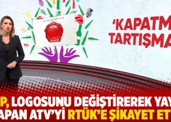 HDP, logosunu değiştirerek yayın yapan ATV’yi RTÜK’e şikayet etti