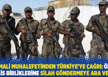 Somali muhalefetinden Türkiye’ye çağrı: Özel polis birliklerine silah göndermeye ara verin