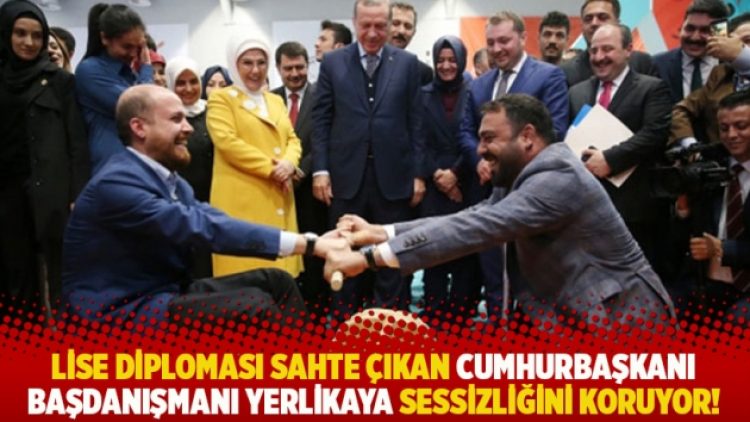 Lise diploması sahte çıkan Cumhurbaşkanı Başdanışmanı Yerlikaya, sessizliğini koruyor!