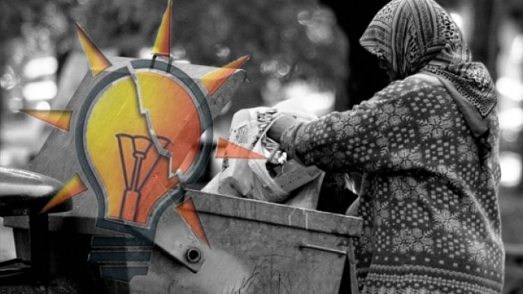 AKP yoksulluğu sorun olmaktan çıkardı: Yoksul olan, hasta yada engelli değilse yardım da yok