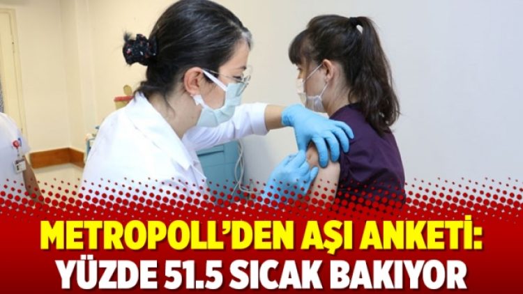 MetroPOLL’den aşı anketi: Yüzde 51.5 sıcak bakıyor