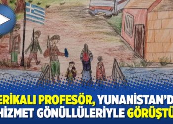 Amerikalı Profesör, Yunanistan’daki Hizmet gönüllüleriyle görüştü