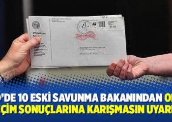 ABD’de 10 eski savunma bakanından ordu seçim sonuçlarına karışmasın uyarısı