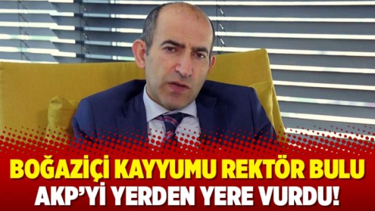 Boğaziçi kayyumu rektör Bulu AKP’yi yerden yere vurdu!