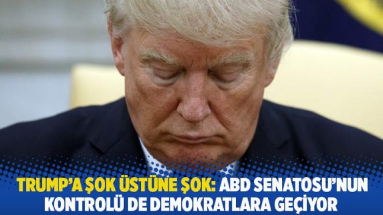 Trump’a şok üstüne şok: ABD Senatosu’nun kontrolü de Demokratlara geçiyor