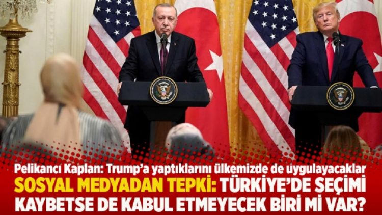 Sosyal medyadan tepki: Türkiye’de seçimi kaybetse de kabul etmeyecek biri mi var?