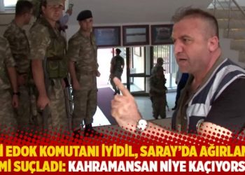 Eski EDOK komutanı İyidil, Saray’da ağırlanan o ismi suçladı: Kahramansan niye kaçıyorsun?