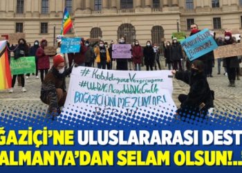 Boğaziçi’ne uluslararası destek: ‘Almanya’dan selam olsun!..’