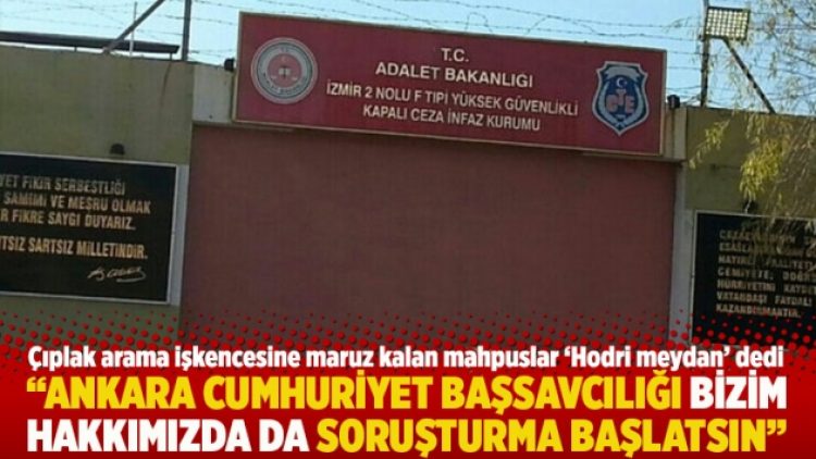 “Ankara Cumhuriyet Başsavcılığı bizim hakkımızda da soruşturma başlatsın”