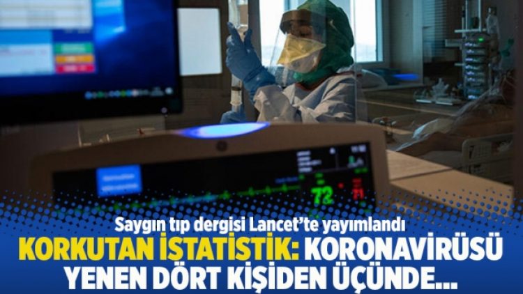 Korkutan istatistik: Koronavirüsü yenen dört kişiden üçünde…