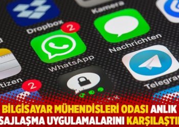 Bilgisayar Mühendisleri Odası anlık mesajlaşma uygulamalarını karşılaştırdı