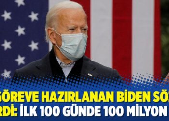 Göreve hazırlanan Biden söz verdi: İlk 100 günde 100 milyon aşı