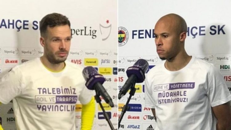 Fenerbahçe protestosunu, Katarlı yayıncı sansürünü sürdürdü