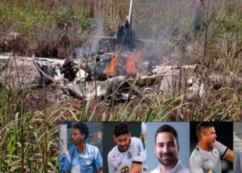 Brezilya’da özel uçak düştü: Kulüp başkanı ve 4 futbolcu öldü