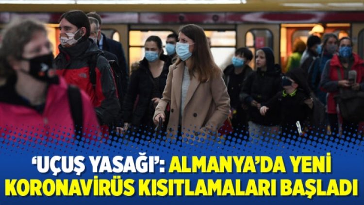 ‘Uçuş yasağı’: Almanya’da yeni koronavirüs kısıtlamaları başladı