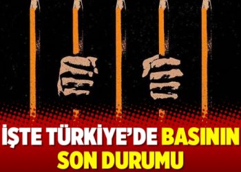 İşte Türkiye’de basının son durumu