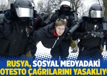 Rusya, sosyal medyadaki protesto çağrılarını yasaklıyor