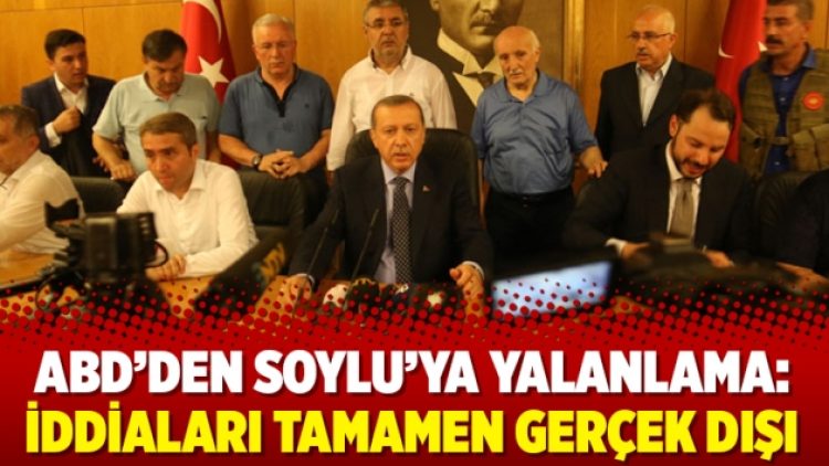 ABD’den Soylu’ya yalanlama: İddiaları tamamen gerçek dışı