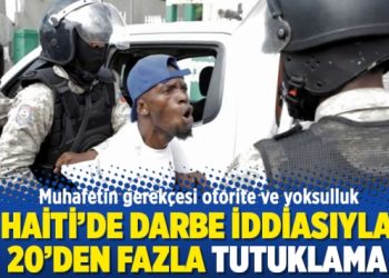 Muhafetin gerekçesi otorite ve yoksulluk: Haiti’de darbe iddiasıyla 20’den fazla tutuklama