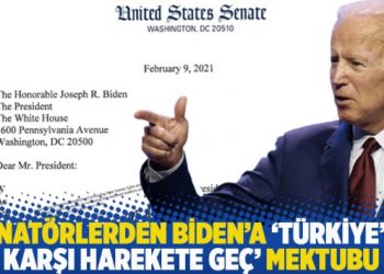 Senatörlerden Biden’a ‘Türkiye’ye karşı harekete geç’ mektubu